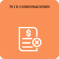 70 1 D Condonaciones