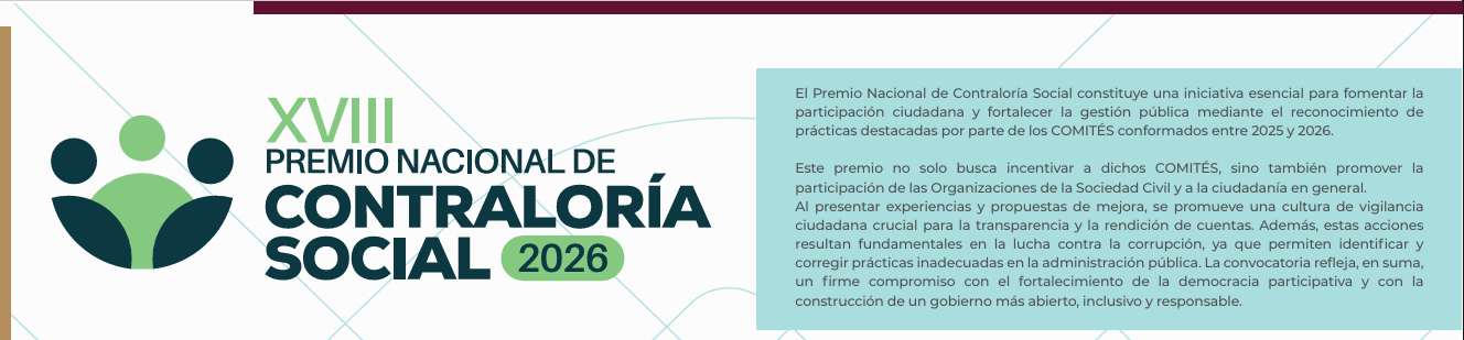 Contraloria social 2026